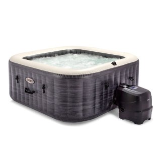 Nadmuchiwane Spa Kwadratowe Basen Z Hydromasażem 4 Os. 175x71 Cm Akcesoria Premium Intex 28450