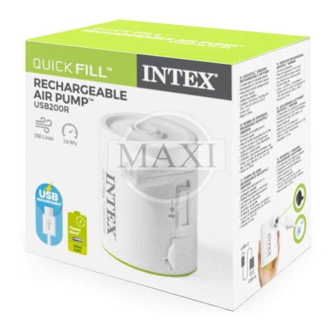 Pompka Elektryczna Jovibe Quick-fill USB 5v 200 L/min Z 2 Końcówkami