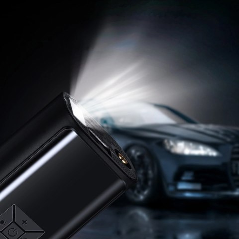 Elektryczna Pompka Rowerowa Kompresor Do Opon Powerbank 6000mah