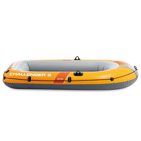 Ponton Dmuchany 2-osobowy 236x114 Cm PVC 0,45 Mm Pompka 2 Wiosła