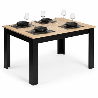 Stół Prostokątny Do Kuchni Jadalni Dla 4 Osób 120x80 Cm Dąb Sonoma