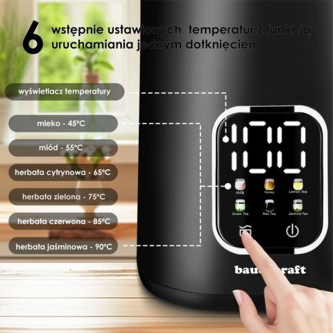 Czajnik Elektryczny Bezprzewodowy 1,7l Smart Z Regulacją Temperatury
