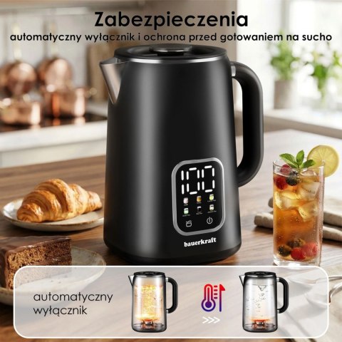 Czajnik Elektryczny Bezprzewodowy 1,7l Smart Z Regulacją Temperatury