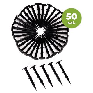 Kołki Do Mocowania Agrowłókniny 15 Cm 50 Szt. Stabilne I Wytrzymałe