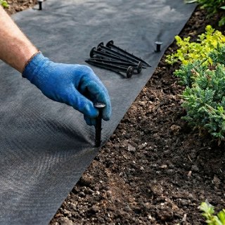 Kołki Do Mocowania Agrowłókniny 15 Cm 50 Szt. Stabilne I Wytrzymałe