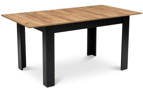 Stół Rozkładany Prostokątny 120-160x80 Cm Dąb Craft