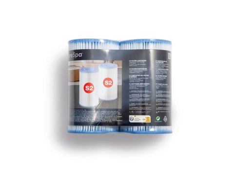Filtr do pompy Pure Spa typ S2 zestaw 2 sztuki INTEX 29012