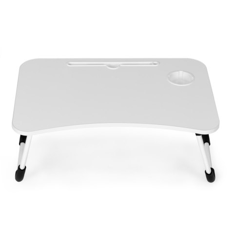 Podstawka Pod Laptopa Składana Stolik Do Łóżka 60x40 Cm Biała