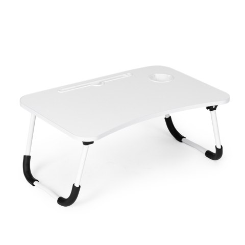Podstawka Pod Laptopa Składana Stolik Do Łóżka 60x40 Cm Biała