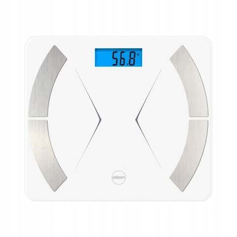 Inteligentna Waga Łazienkowa Bluetooth 180 Kg Biała