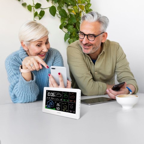 Stacja Pogodowa Wifi Z Prognozą Pogody Bezprzewodowa