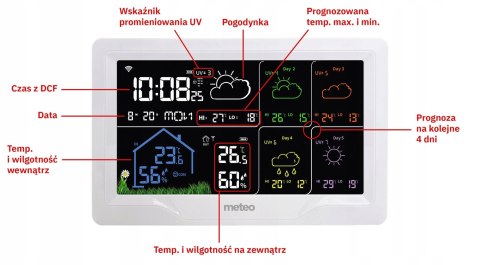Stacja Pogodowa Wifi Z Prognozą Pogody Bezprzewodowa